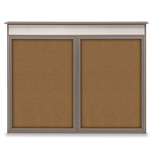 Single Door Enclosed Indoor Letterboard